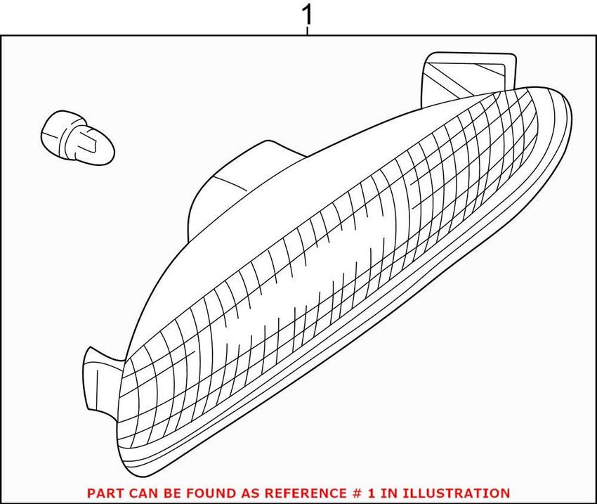 Side Marker Light - Driver Side